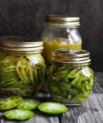 Green Tomato Pickles Summer S Best Pickle Soupaddict Recipe Green Tomatoes Pickled Green Tomatoes Green Tomato Recipes