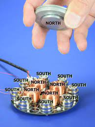 The electromagnet can be made from a large solenoid or relay coil, part of an electromagnetic clutch, or hand wound. Electromagnetic Levitation
