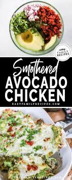 Amazing Avocado Smothered Chicken Easy Family Recipes