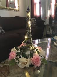 Parisian paris theme bridal shower birthday party decorations starter kit. Paris Table Centerpieces Paris Done By Princess Elvira Ig Paris Themed Wedding Centerpieces Paris Theme Wedding Paris Theme Centerpieces