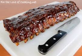 baked barbecue ribs for the love of