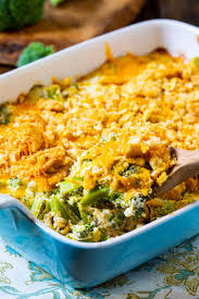 Broccoli cheddar and ham hashbrown casserole is delicious comfort food. Southern Broccoli Casserole Spicy Southern Kitchen