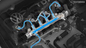 Replace the engine coolant temperature (ect) sensor. Volkswagen Tdi Engine Animation Youtube