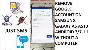 Download tenroshare 4ukey for android on computer, choose the feature remove google lock(frp) after connecting your samsung phone. Remove Google Account On Samsung Galaxy A5 2016 A510f A510fn Android 7 To 7 1 1 Without A Computer Youtube