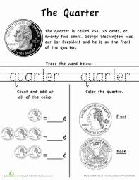 Learn The Coins The Dime Worksheet Education Com Kindergarten Money Worksheets Money Math Money Kindergarten