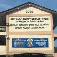 Sekolah menengah sains hulu selangor (english: Sekolah Menengah Sains Hulu Selangor Sekundarschule