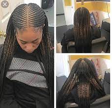 Three Layered Tribal Braids Hair Styles Feed In Braid African Braids Hairstyles