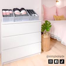 Malm Organizer 3er Set Fur Ikea Malm Kommode Ikea Malm Kommode Malm Kommode Ikea Organisation