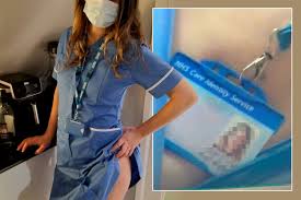 NHS nurse probed after posing for explicit pictures and filming sex tapes for OnlyFans in her uniform while at work