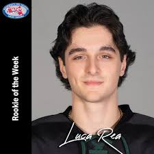 Four members of @psumenshockey and @psuwhockey picked up @mascacsports  weekly honors today ... Luca Rea (Rookie of the Week) and Will Redick  (Weekly Honor Roll) from the men's team, and Karlee Lehner