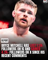 Unfortunately, Twitter is not surprising. #ufc #mma #mmaworld #ufcnews  #combatsports #mmanews #brycemitchell