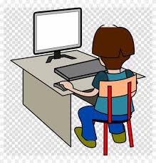 Check spelling or type a new query. Student Working On Computer Clipart Laptop Computer Solve Sums On Computer Free Transparent Png Clipart Images Download