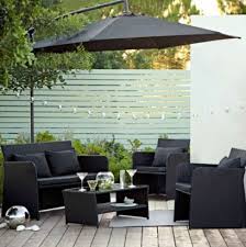 Morely Rattan Effect 4 Seater Coffee Set Black 5052931124367 Rattan Effect Garden Furniture Black Rattan Garden Furniture Outdoor Furniture Sets