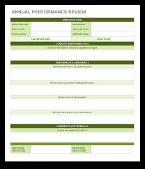 70 Free Employee Performance Review Templates Word Pdf