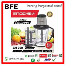Food Chopper Blender 3 Pisau Mito Mitochiba Ch 200 Ch200 Ch 200 Shopee Indonesia