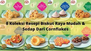 Quem disse que flocos de milhos são todos iguais? 8 Koleksi Resepi Biskut Raya Mudah Dan Sedap Dari Cornflakes
