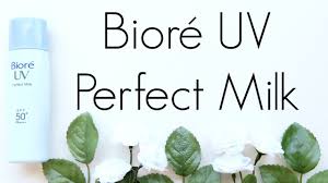 I'm severely acne prone but the the uv perfect face milk is the first sunscreen that hasn't broken me out. Review Biore Uv Perfect Milk Youtube