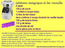 Gateau Magique A La Vanille Au Companion Ou Pas Mes Meilleures Recettes Faciles Gateau Magique Recette Vanille