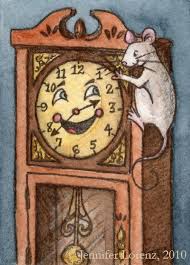Hickory Dickory Dock The Mouse Is On The Clock Hickory Dickory Dock Nursery Rhymes Fairytale Nursery Rhymes