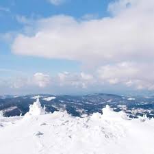 Snowy Mountain Landscape Night Wallpaper Sc Applewatch
