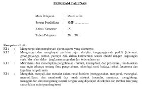 Secara esensi, promes k13 smp kelas 9 semester 1 dan semester 2 revisi terbaru ini juga bisa dikatakan sebagai rangkuman dari cangkupan yang dikutip dari beberapa mapel atau mata pelajaran sesuai dengan yang termaktub pada program tahunan (prota). Program Tahunan Matematika Kls 9 Smp Tahun Pelajaran 2019 2020 File Guru Now