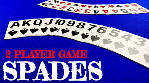 Spades introduction of the game. Spades For 2 Players Learn How To Play With Gamerules Com