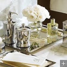 What's on your perfume tray? Senecio Large Tray And Guest Towel Tray Vanity Tray Decor Guest Towel Tray Bathroom Vanity Tray