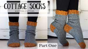 The slipped sts will stand out when looking at the rs. Knit Socks Magic Loop Method Part One The Cottage Socks Body Heel Flap Heel Turn Youtube
