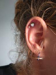 Ear Cute Cartilage Piercing Earings Piercings Cute Piercings
