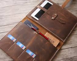 Effet Vieilli Cuir 10 5 Ipad Pro Etui Pochette Cousu A Etsy Leather Ipad Case Ipad Pro Case Leather