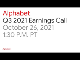 Create your free account already have an account? Alphabet Q3 2021 Earnings Call Youtube