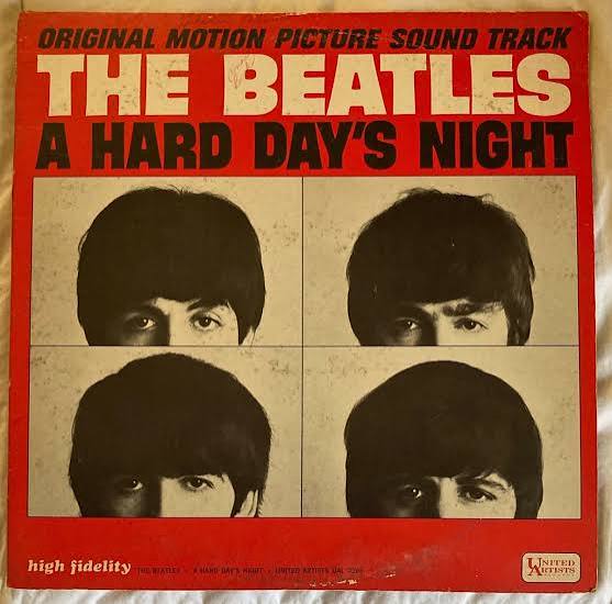 BEATLES A Hard Day's Night UNITED ARTISTS Mono UAL 3366 1964 Rockaway 1st PRESS