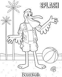 Coloring pages are fun for children of all ages and are a great educational tool that helps children develop fine motor skills, creativity and some tips for printing these coloring pages Santa Cruz Beach Boardwalk Coloring Pages