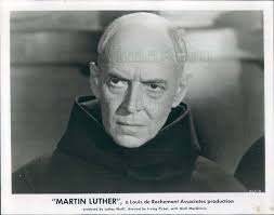 1953 Press Photo Actor John Ruddock in Movie Martin Luther