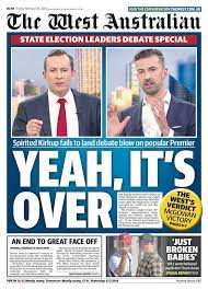 News of everett, marysville, edmonds, lynnwood, lake stevens, mukilteo, arlington, monroe, bothell and all of snohomish county, washington. The Front Page Of Tomorrow S The West Australian Perth