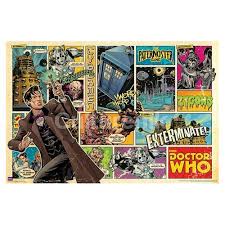 For a while, getting into modern doctor who was easy. Doctor Who Comic Strip Leggings