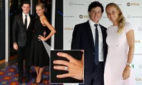 Rory mcilroy arrives at the irish open with his new girlfriend erica stoll. Rory Mcilroy And Erica Stoll Confirm Engagement At Charity Ball After Parisian Proposal Daily Mail Online