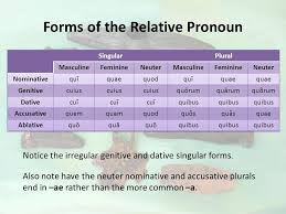 Relative Pronouns And Relative Clauses Magister Henderson