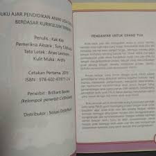 Dasar dalam perencanaan, pelaksanaan, pengawasan, dan. Buku Ajar Pendidikan Anak Usia Dini Kurikulum Terbaru Bukumurah Shopee Indonesia