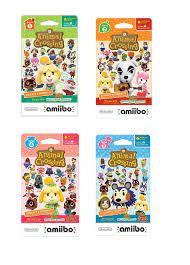 Animal crossing 1 ноя 2015 в 21:41. Amazon Com Nintendo Animal Crossing Amiibo Cards Series 1 2 3 4 For Nintendo Wii U And 3ds 1 Pack 6 Cards Pack Bundle Includes 24 Cards Total Video Games