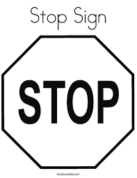 Stop light coloring pages are a fun way for kids of all ages to develop creativity, focus, motor skills and color recognition. Stop Sign Coloring Page Twisty Noodle