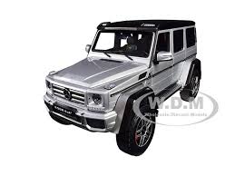 Mercedes Benz G Class 4 4 Iridium Silver With Black Top 1 18 Diecast Model Car By Almost Real Mercedes Benz G Class Benz G Class Benz G