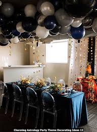 Charming Astrology Party Theme Decorating Ideas Sweetyhomee Baby Shower Diy Astrology Birthday Star Baby Showers