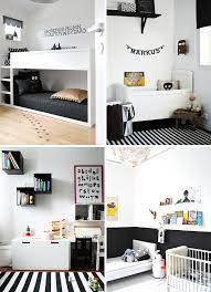 Discover a wide range of kids bedroom ideas and inspiration for decorating, organization, storage and furniture. Monochrome Black And White Kids Room Yellow White Kids Room Monochrome Kids Room Kids Room Interior Design