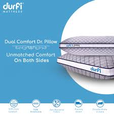 Durfi S Dual Comfort Dr Pillow Is Designed For Superior Comfort Pressure Relief With A Different Level Of Firmness On Both Sides Made Up Of 100 Breathable