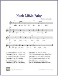 Hush Little Baby Free Sheet Music Lead Sheet Makingmusicfun Net