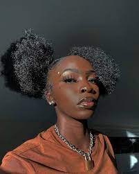 Black bob hairstyles, performed on thick hair, look fantastic and suit all face shapes. 40 Simple Easy Natural Hairstyles For Black Women