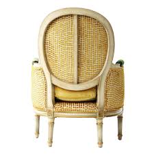 Upholstered French Bergere Armchair In 2020 Old Wicker Chairs Bergere Armchair Upholster