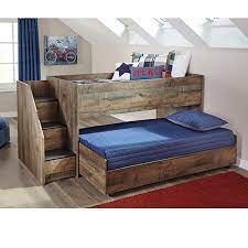 The bed gets good reviews from customers with many finding assembly straightforward and appreciating the style. About Trundle Beds