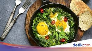 Udah itu aja 😉 ga ada keahlian khusus buat masaknya 😂😂😂 #cookpadcommunity_bandung Sarapan Enak Bernutrisi Dengan Olahan Bayam Dan Telur